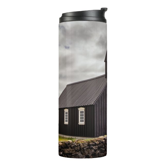 Garrafa Térmica A Igreja Negra De Budir, Islândia (Giro à esquerda)