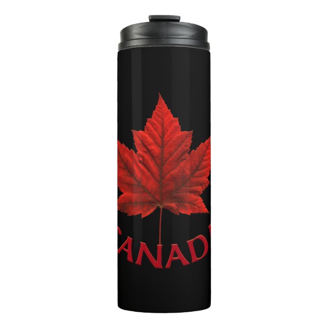 Garrafa Térmica A lembrança de Canadá agride a caneca de viagem do (Frente)