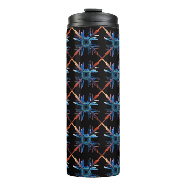 Garrafa Térmica A mecânica do Tumbler Térmico (Frente)