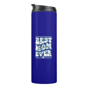 Garrafa Térmica A Melhor Mãe De Design De Mug De Café De Dois Tone