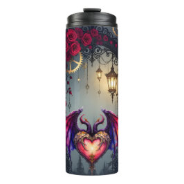 Garrafa Térmica A Moonlit Invitation –Love Turns the Gears of Time