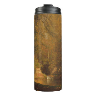 Garrafa Térmica A Piscina da Truta (1870) Arte - Tumbler Térmico