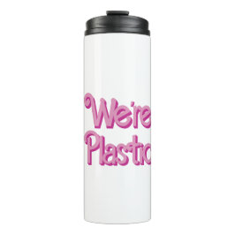 Garrafa Térmica A rosa somos Plásticos