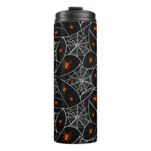 Garrafa Térmica A teia das bruxas e o fundo das aranhas do Hallowe