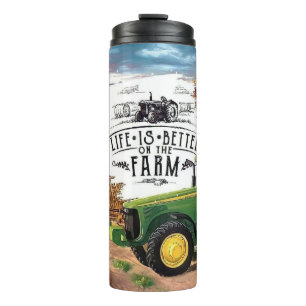 Garrafa Térmica A vida é melhor na Fazenda
