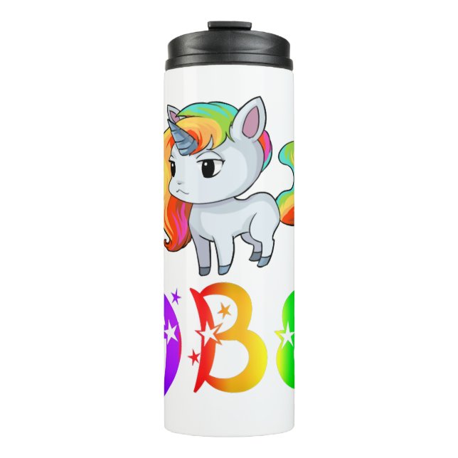 Garrafa Térmica Abe Unicorn (Frente)