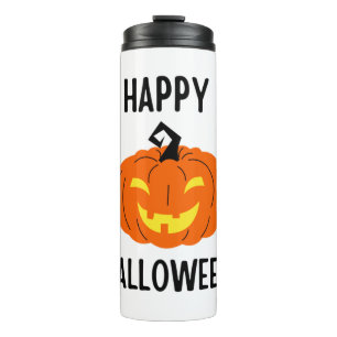 Garrafa Térmica Abóbora de Halloween