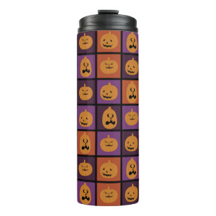 Garrafa Térmica Abóboras de Halloween