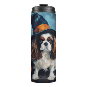 Garrafa Térmica Abóboras Rei Cavaleiro do Halloween Assustador