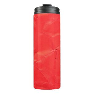 Garrafa Térmica Absorção de fundo de abstrato de papel vermelho, i
