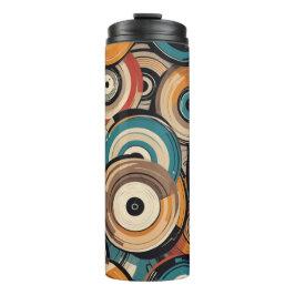 Garrafa Térmica Abstract Records Thermal Tumbler