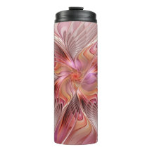 Abstrato Butterfly Fantasy Fractal Arte Colorida