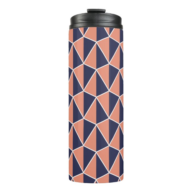 Garrafa Térmica Abstrato Geométrico: Art Deco Sem Sede (Frente)