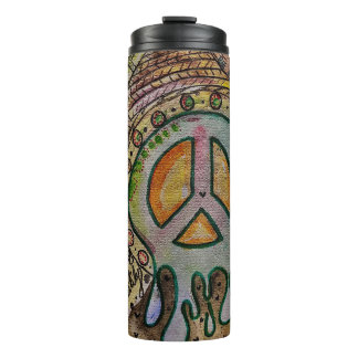 Garrafa Térmica Abstrato Inner Peace Tumbler