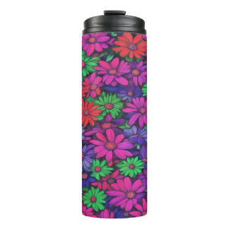 Garrafa Térmica Abstrato Inverso Colorido nº 201 -