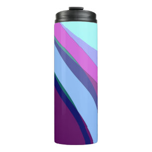 Garrafa Térmica Abstrato púrpura art 308