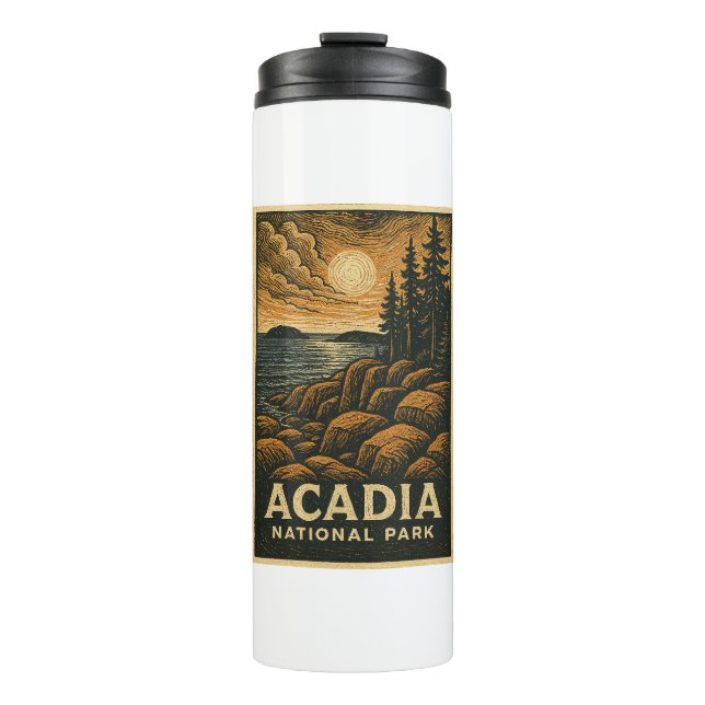 Garrafa Térmica Acadia National Park Maine Thermal Tumbler (Frente)