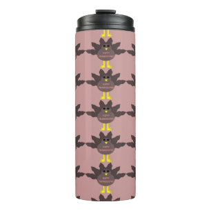 Garrafa Térmica Ação de Graças Dependeu Turco Tumbler Térmico