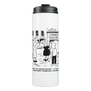 Garrafa Térmica Aconselhamento de casamentos, não Cancelando