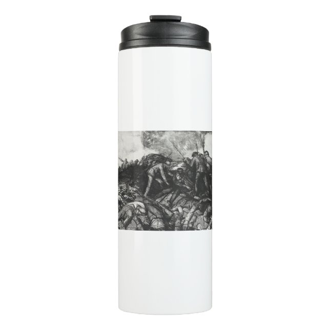 Garrafa Térmica acusação russa de George Wesley Bellows (Frente)