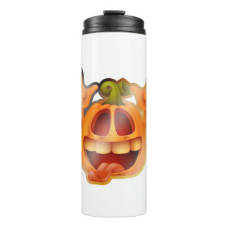 Garrafa Térmica Adesivo de Outono e Halloween