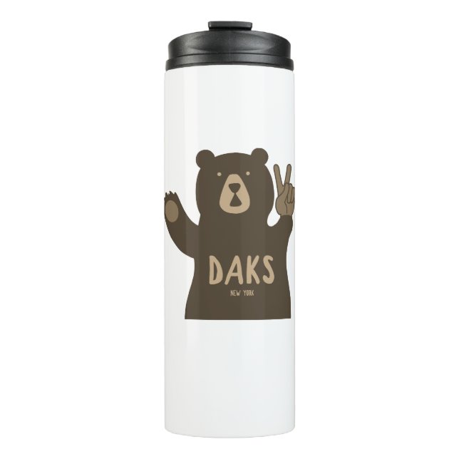 Garrafa Térmica Adirondacks Urso da Paz (Frente)