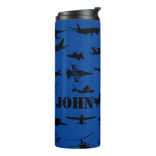 Garrafa Térmica Aeronaves personalizadas Tumbler térmico
