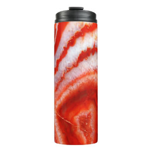Garrafa Térmica Ágata de Laranja Sangrenta.
