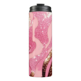 Garrafa Térmica Agate Glitter Thermal Tumbler 12oz