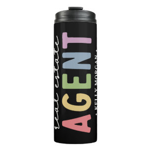 Garrafa Térmica Agente imobiliário personalizado Presentes de co