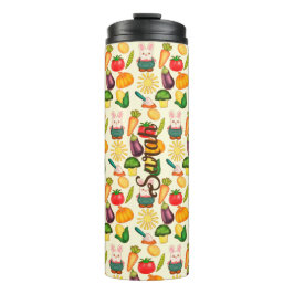 Garrafa Térmica Agricultura Vegetal de Coelho