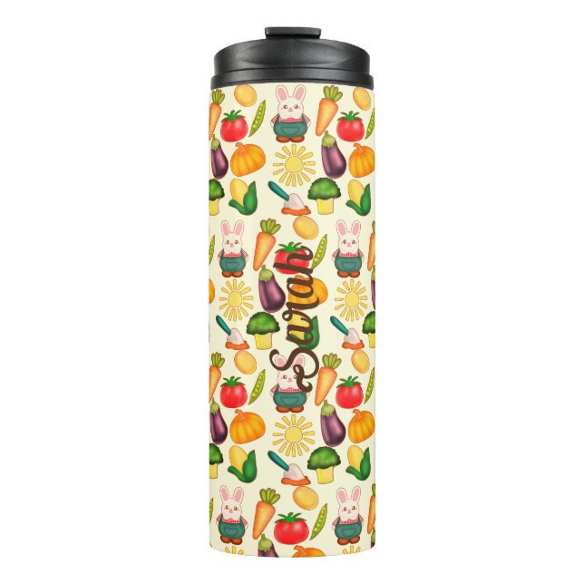 Garrafa Térmica Agricultura Vegetal de Coelho (Frente)