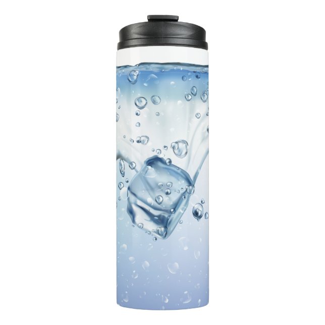 Garrafa Térmica Água com Cubos de Gelo (Frente)