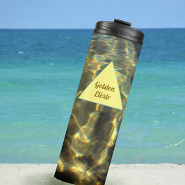 Garrafa Térmica Água ouro Elixir