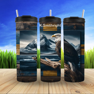 Garrafa Térmica Águia Balda com Montes Oceânicos