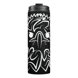 Garrafa Térmica Águia Tribal Negra