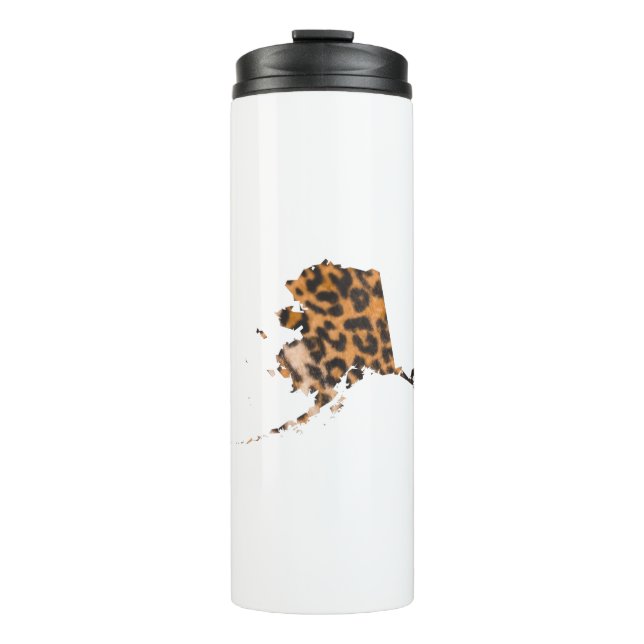 Garrafa Térmica Alaska Leopard (Frente)
