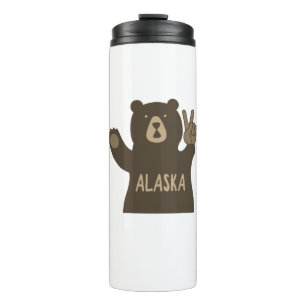 Garrafa Térmica Alaska Peace Bear
