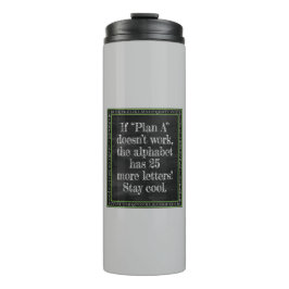 Garrafa Térmica Alfabeto das Possibilidades