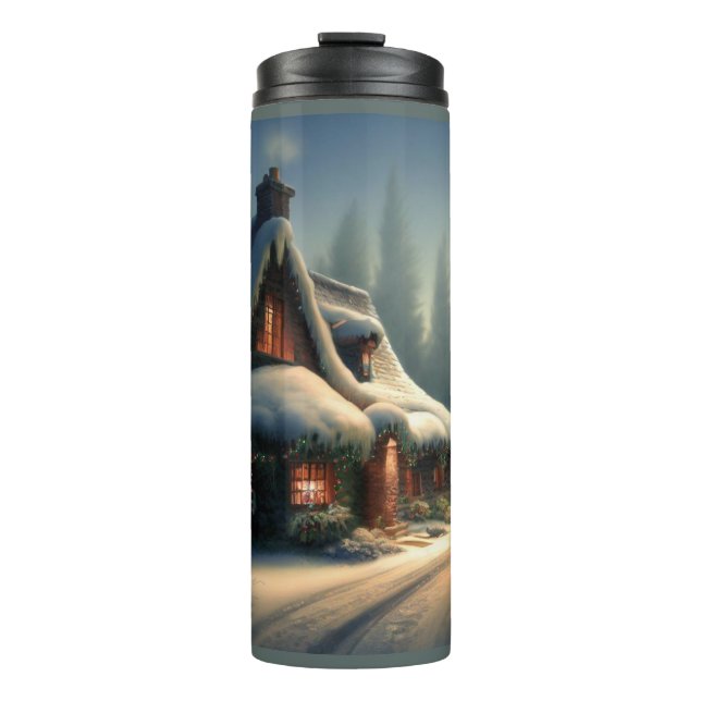 Garrafa Térmica Algodão Natal 3 (Frente)