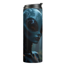 Alienígena feminina Extraterrestre e OVNI