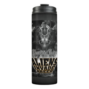 Garrafa Térmica Aliens Invade 4 Beer Galaxy Attack