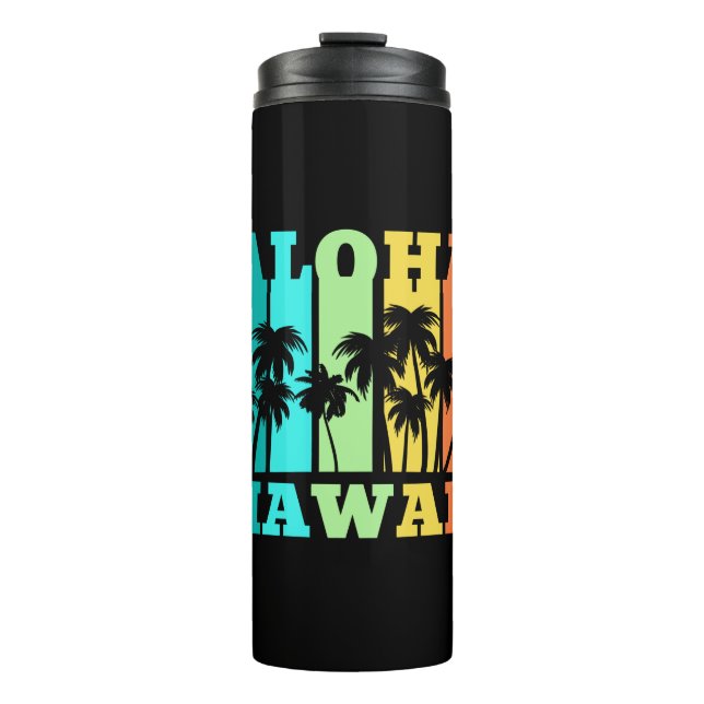 Garrafa Térmica Aloha Havaí (Frente)
