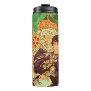 Garrafa Térmica Alphonse Mucha Prince e Dragon