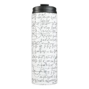 Garrafa Térmica Amantes Matemáticos, Fórmula de Matemática, Geek d