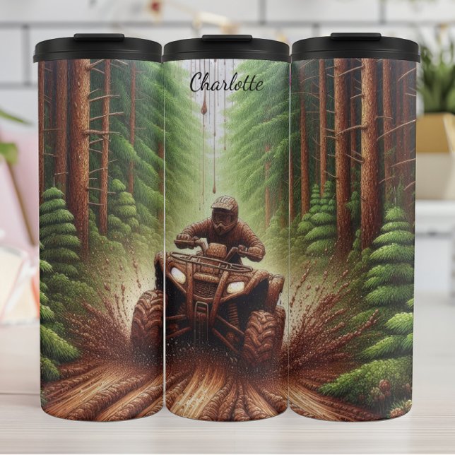 Garrafa Térmica Amarra ATV: Floresta Fora de Estrada (Criador carregado)