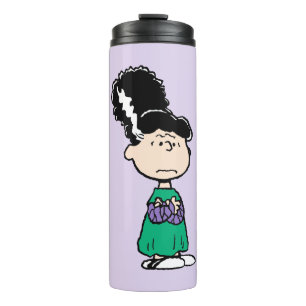 Garrafa Térmica Amendoins Lucy Noiva de Frankenstein Halloween