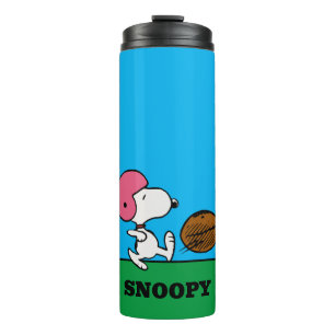 Garrafa Térmica Amendoins   Snoopy Football Kicker