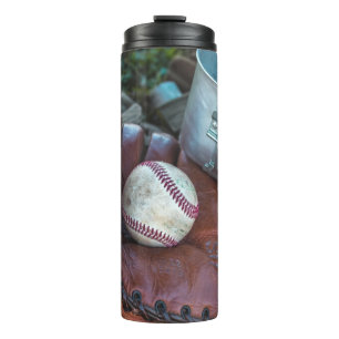 Garrafa Térmica Amer Vintage Baseball Mit e Ball Baseball Glove
