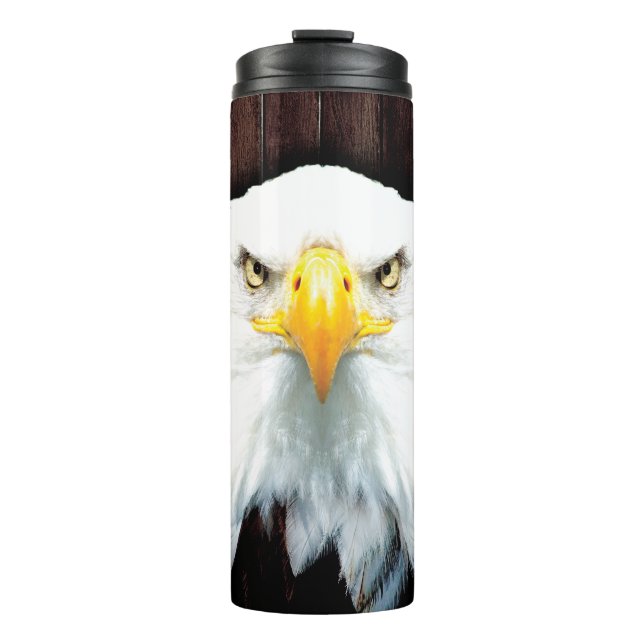 Garrafa Térmica American Bald Eagle Flag (Frente)